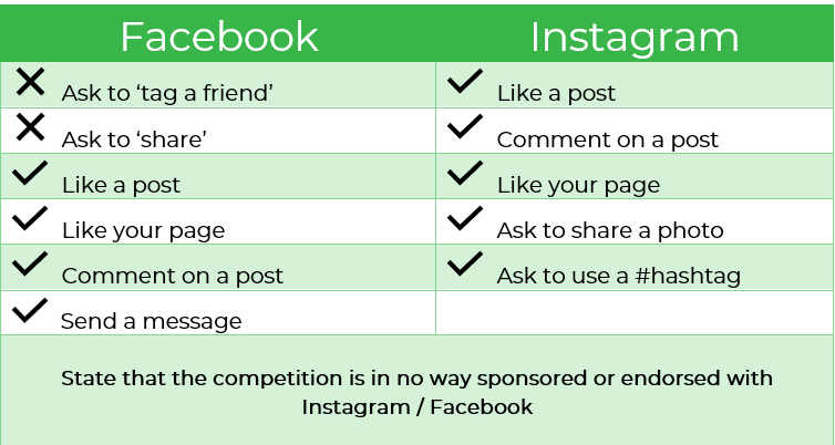 Running a social media competition for equestrian businesses