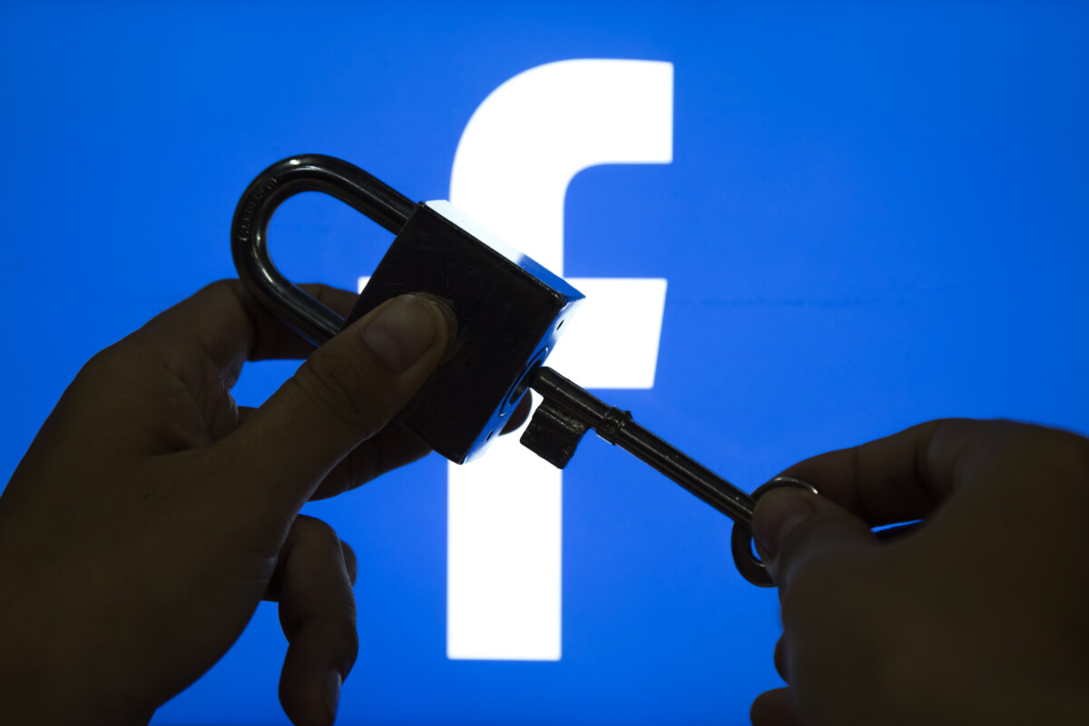 BANGKOK, Thailand - December 12, 2018: Facebook security content How safe is the facebook account for your horse business?