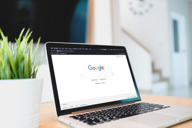 laptop-computer-displaying-google-logo Why you need Google Ads for your equine business